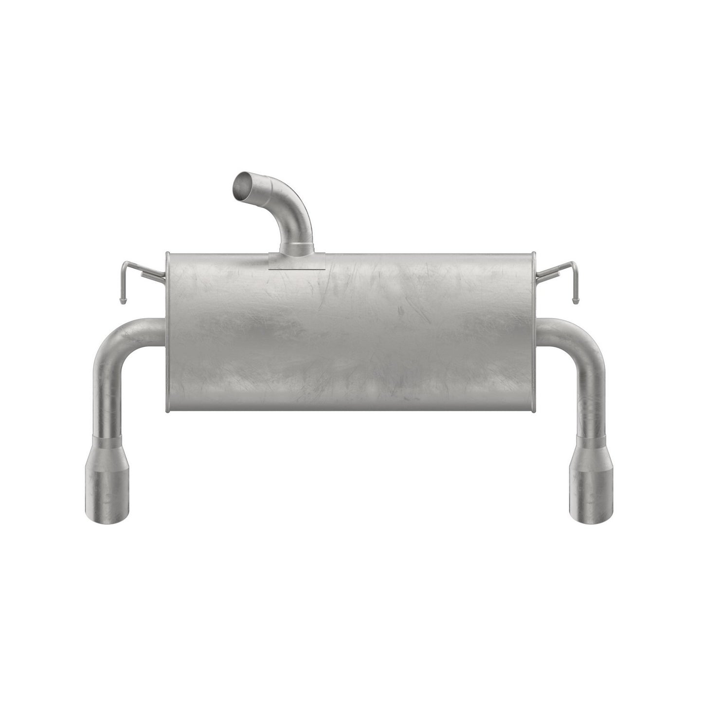 Angle View of Exhaust Muffler Assembly WALKER 50087