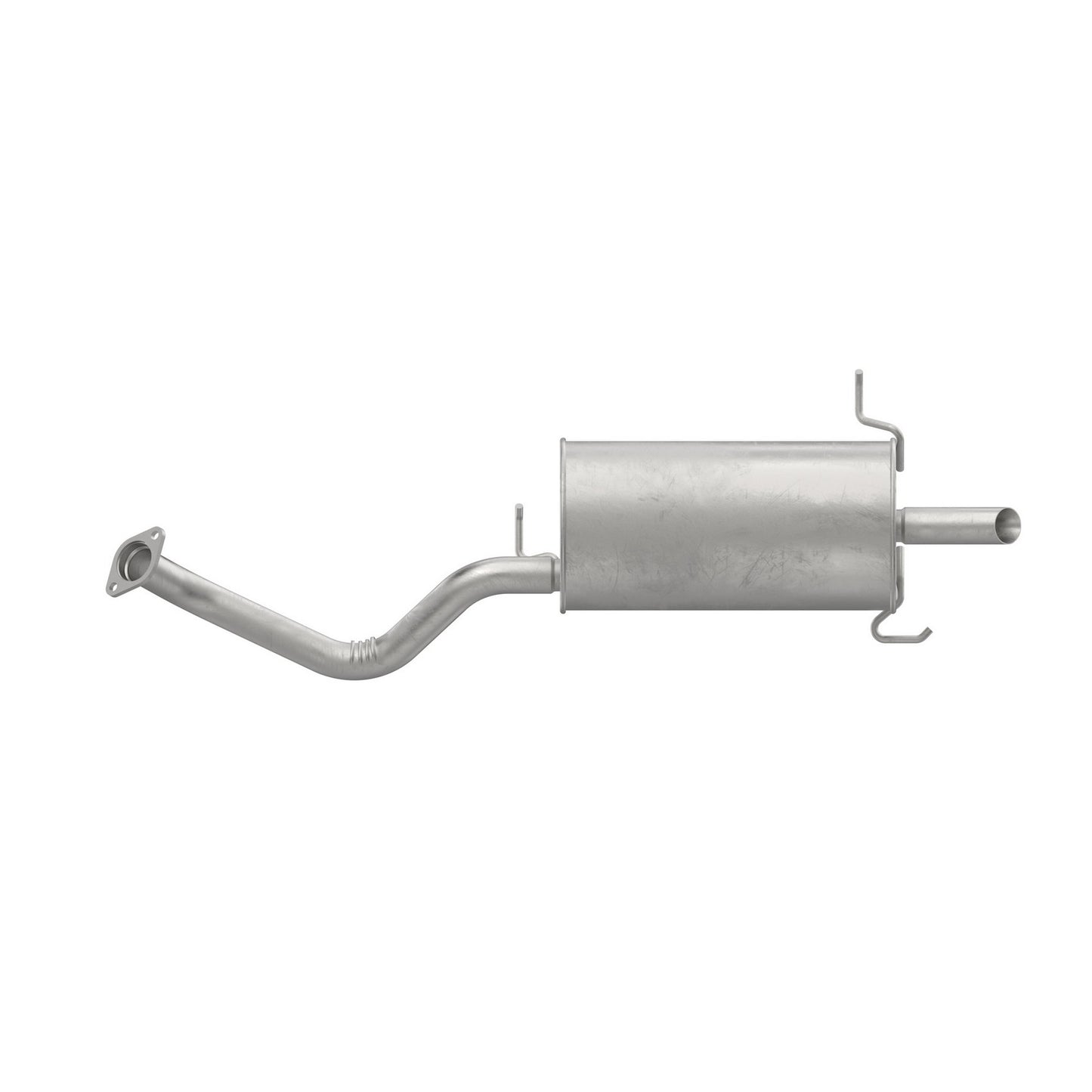 Angle View of Exhaust Muffler Assembly WALKER 54744