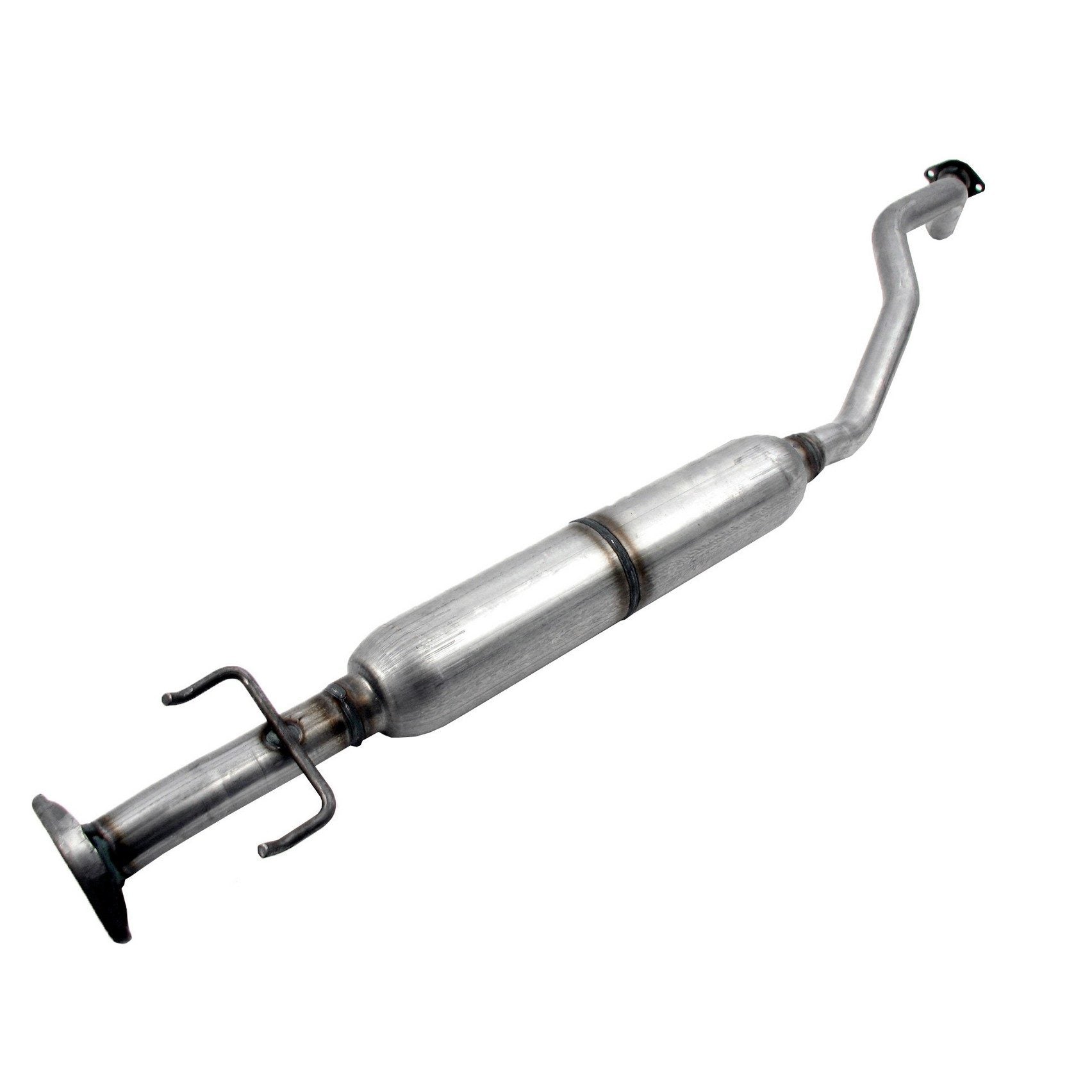 Front View of Exhaust Resonator and Pipe Assembly WALKER 56222