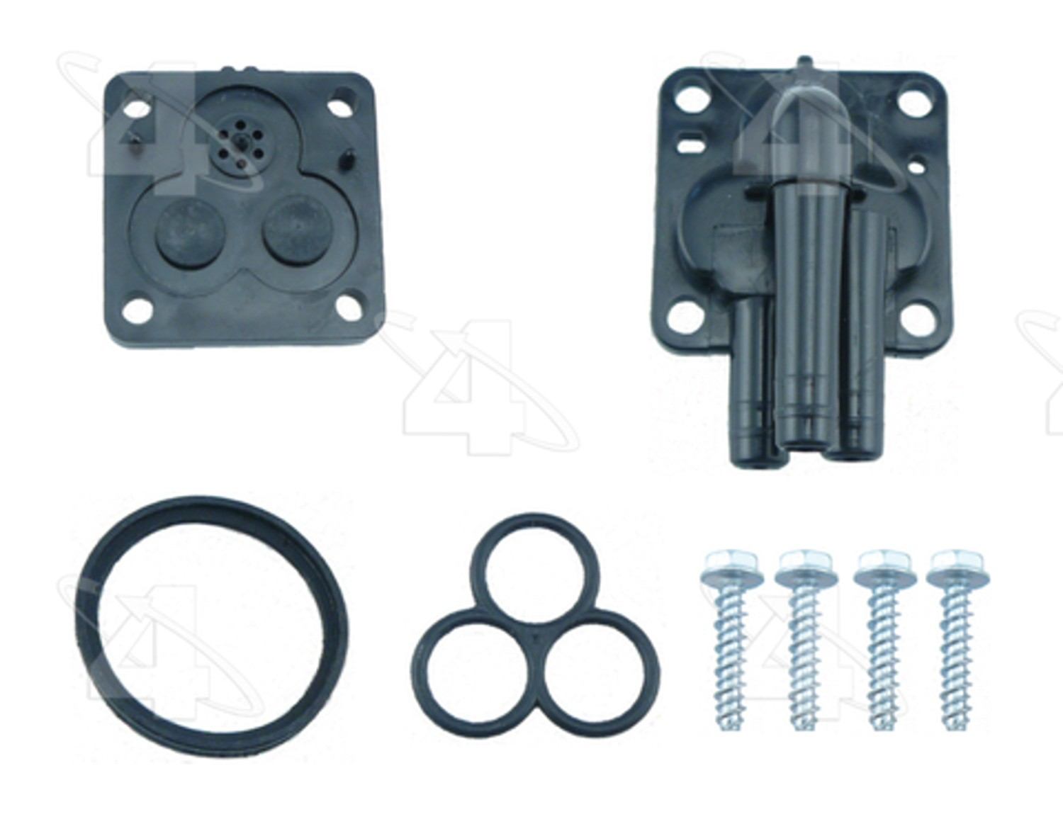 Angle View of Windshield Washer Pump Repair Kit ACI 172359