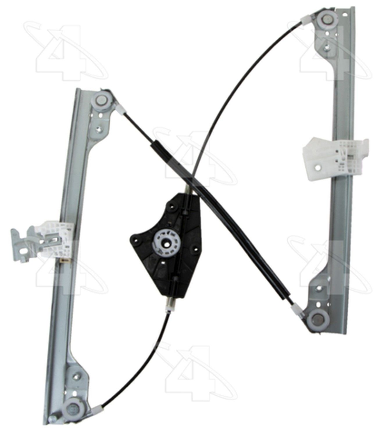 Front View of Front Left Window Regulator ACI 380084