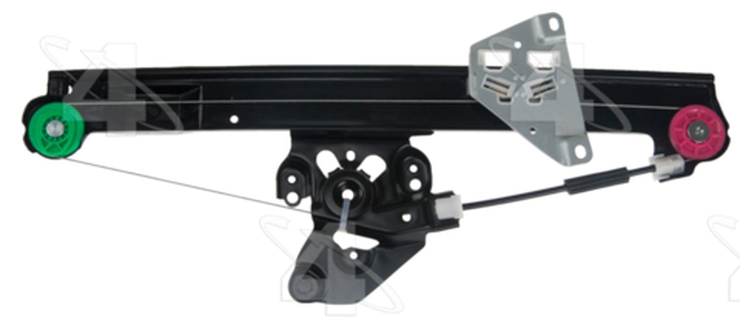 Angle View of Rear Left Window Regulator ACI 380164