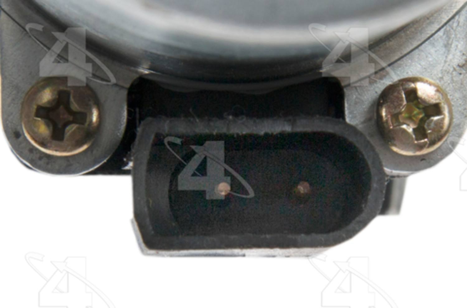 Connector View of Front Left Power Window Motor and Regulator Assembly ACI 382294