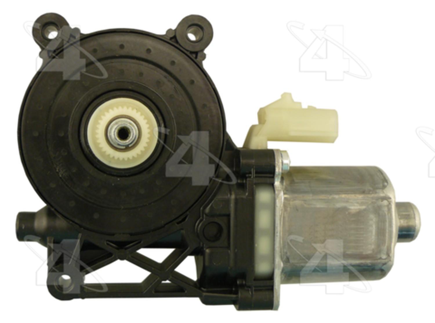 Angle View of Front Right Power Window Motor ACI 382363