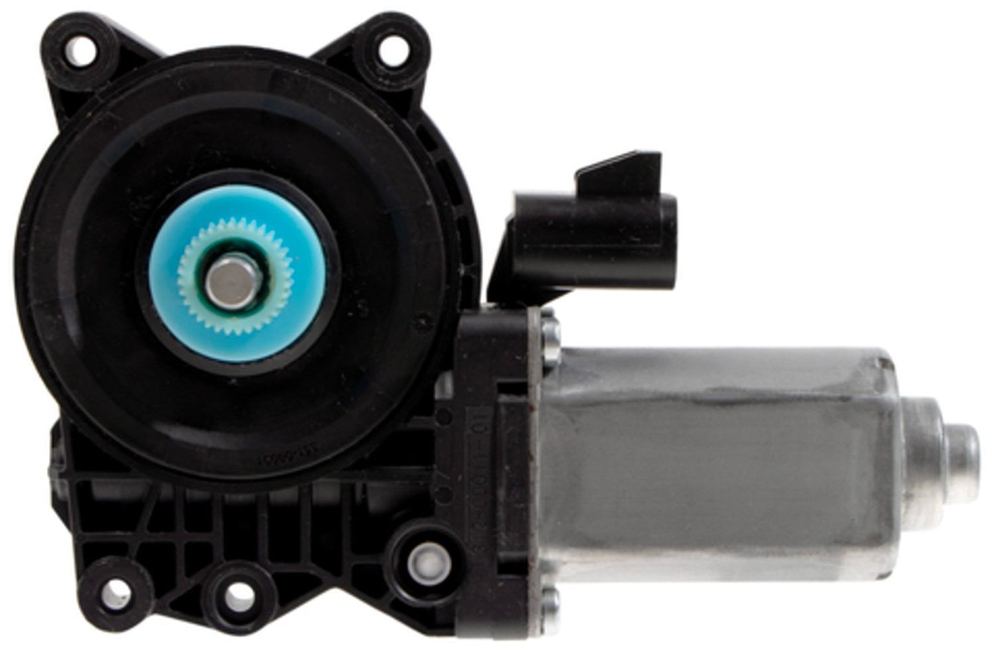 Angle View of Front Right Power Window Motor ACI 382365