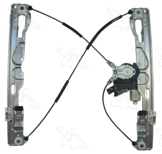Angle View of Front Right Power Window Motor and Regulator Assembly ACI 383302