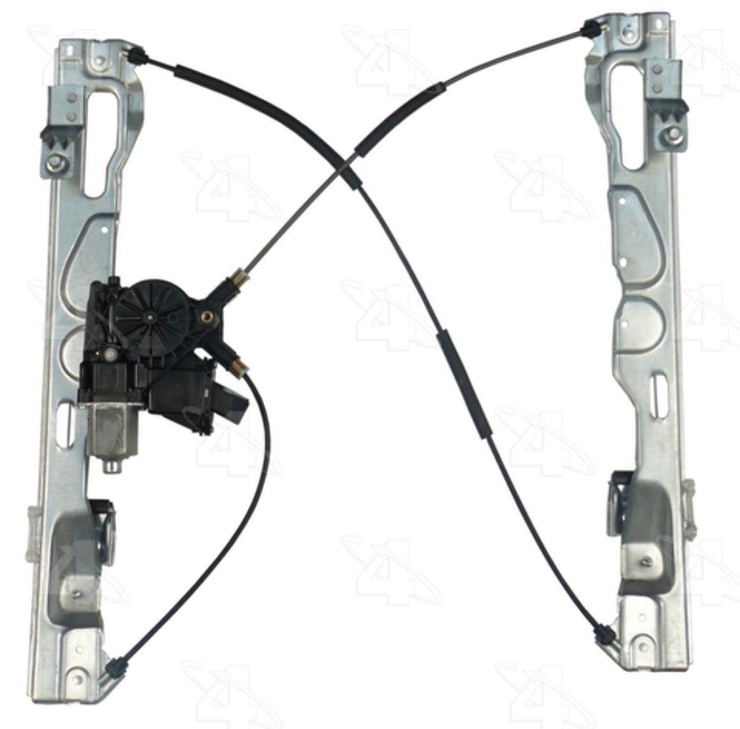 Back View of Front Right Power Window Motor and Regulator Assembly ACI 383302