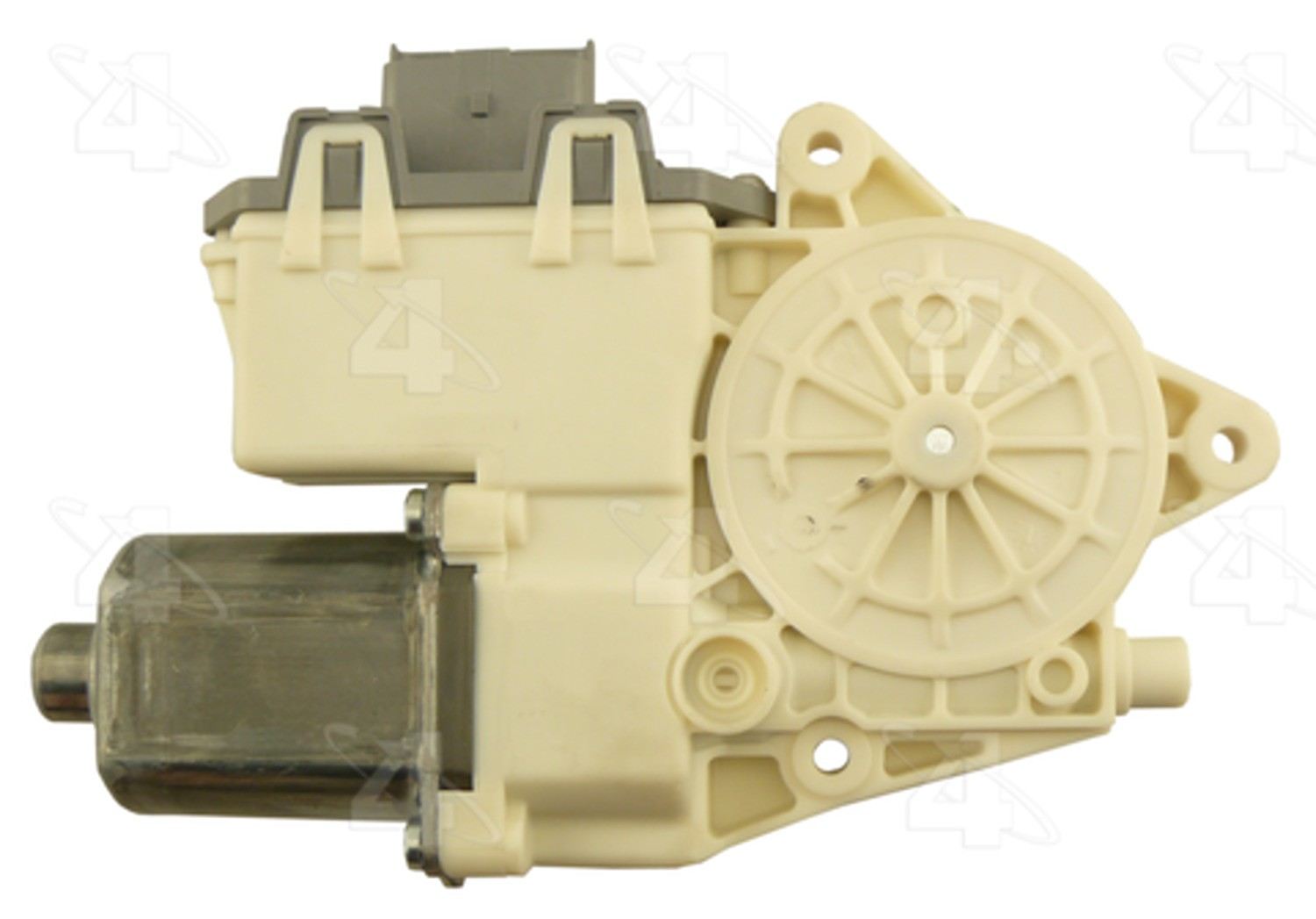 Back View of Front Right Power Window Motor ACI 383377