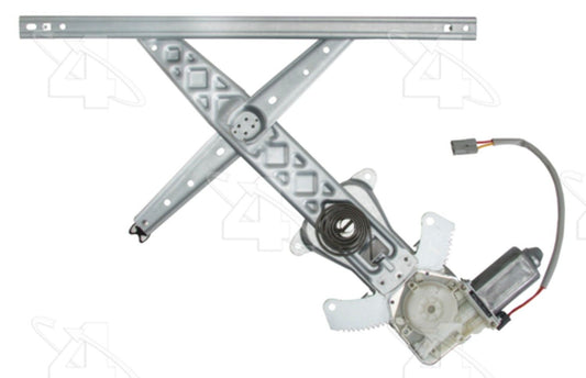 Angle View of Front Left Power Window Motor and Regulator Assembly ACI 383383