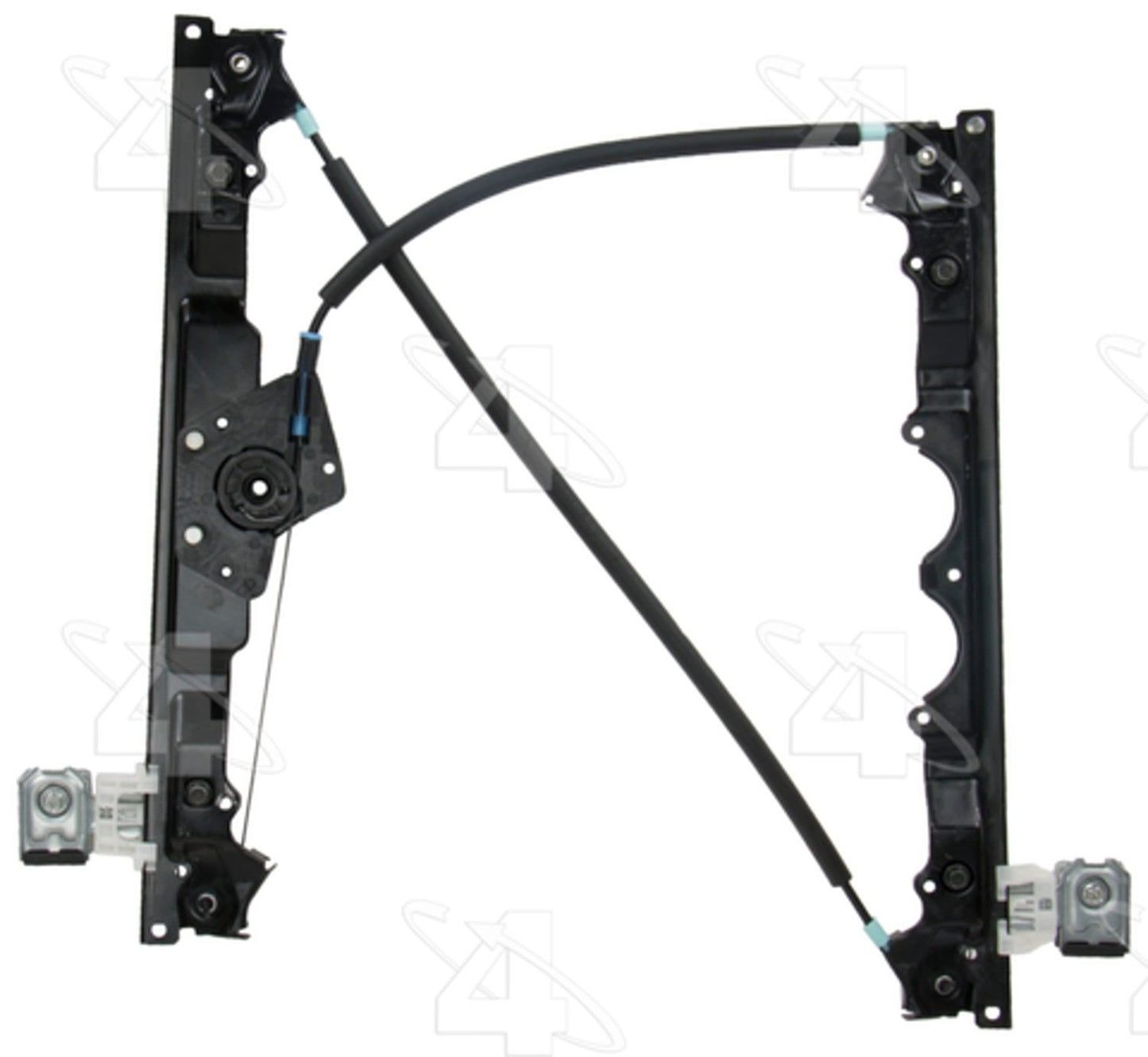 Back View of Front Left Window Regulator ACI 384424