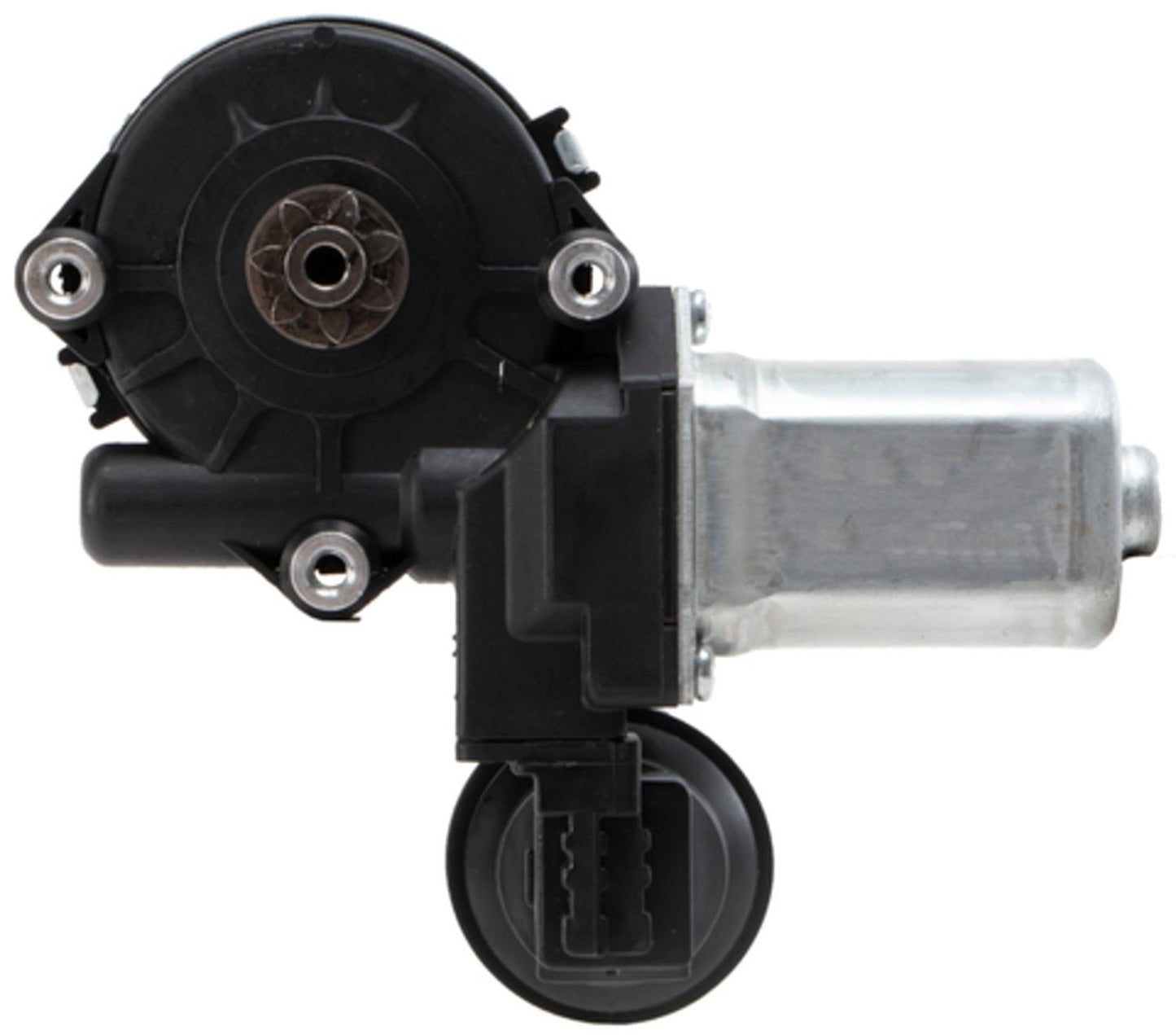 Front View of Front Right Power Window Motor ACI 388397