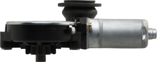 Top View of Front Right Power Window Motor ACI 388397