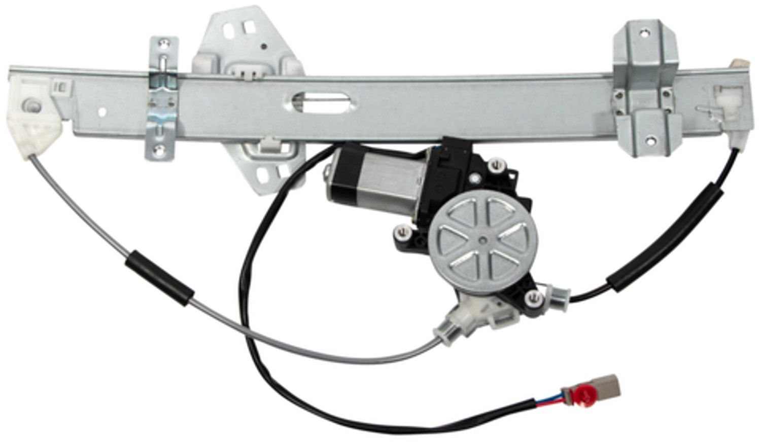 Back View of Front Right Power Window Motor and Regulator Assembly ACI 388582