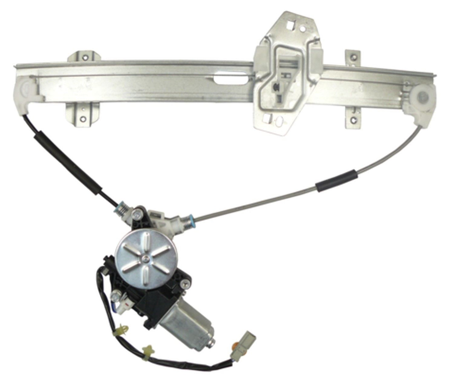 Front View of Front Right Power Window Motor and Regulator Assembly ACI 388582