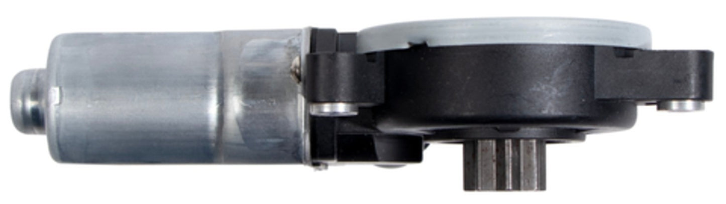 Top View of Front Right Power Window Motor ACI 389119