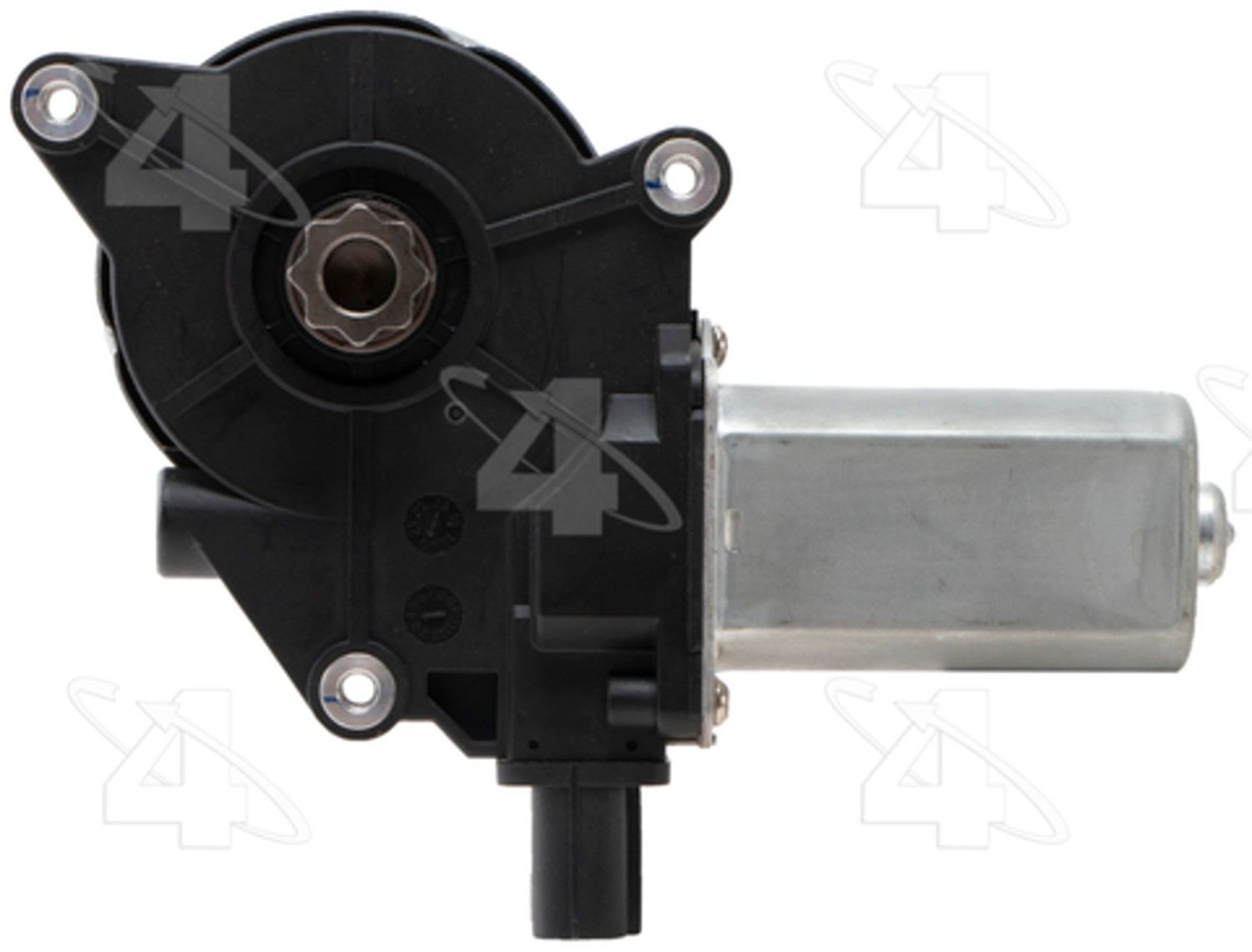 Angle View of Rear Left Power Window Motor ACI 389188