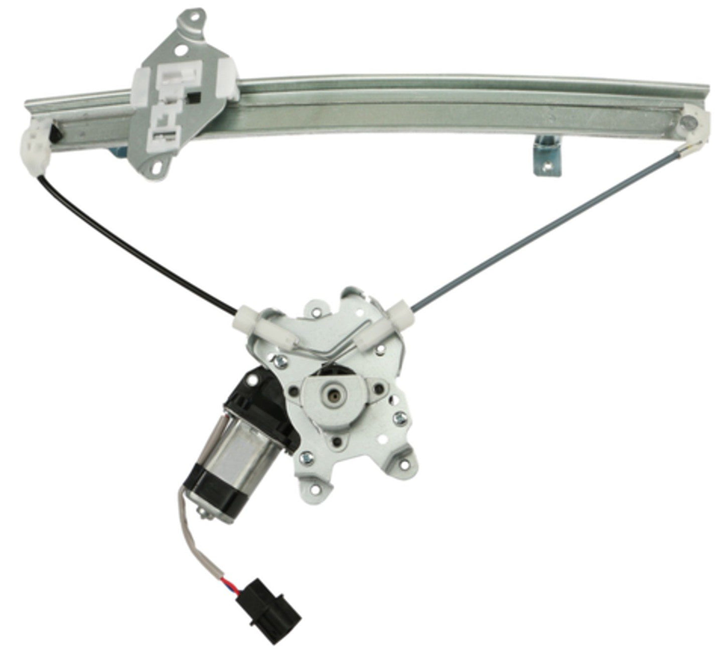 Front View of Rear Right Power Window Motor and Regulator Assembly ACI 389410