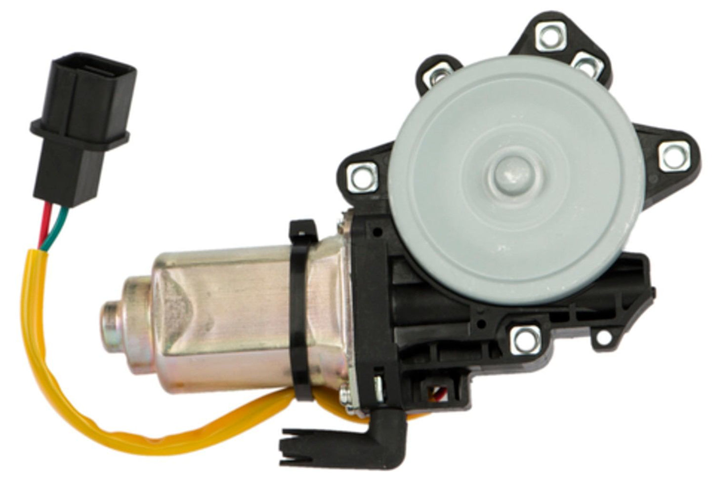 Back View of Front Right Power Window Motor ACI 389412