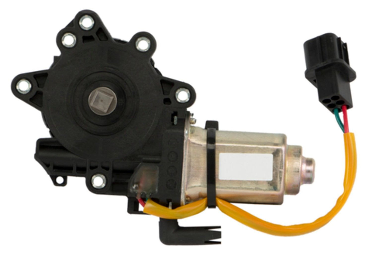 Front View of Front Right Power Window Motor ACI 389412