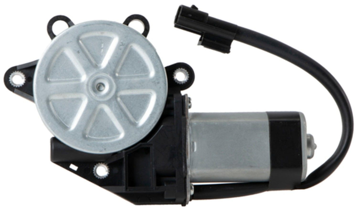 Back View of Front Right Power Window Motor ACI 389557