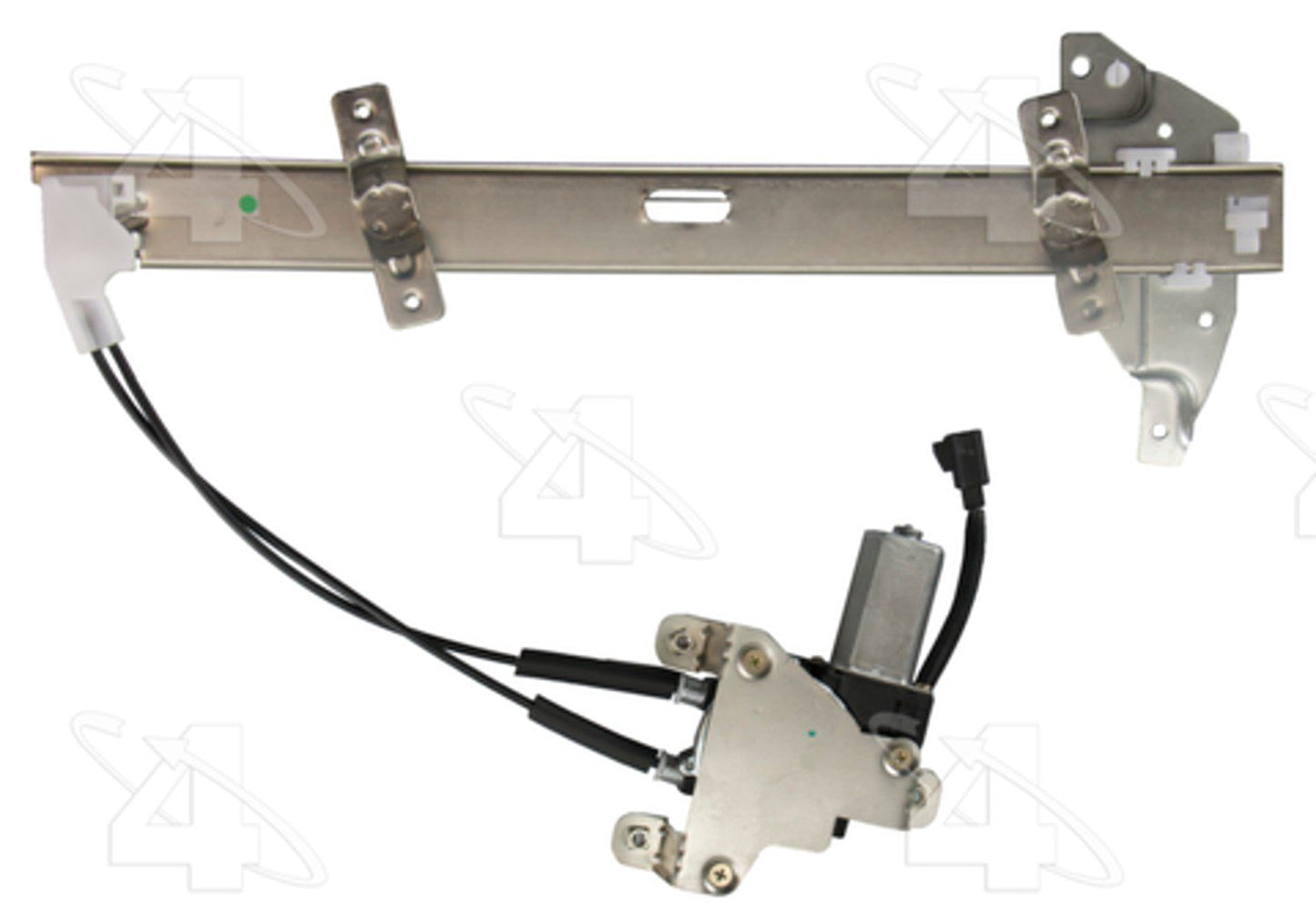 Back View of Front Right Power Window Motor and Regulator Assembly ACI 82109