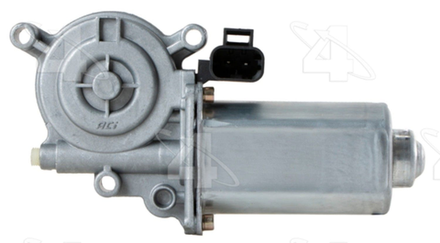 Back View of Front Left Power Window Motor ACI 82162