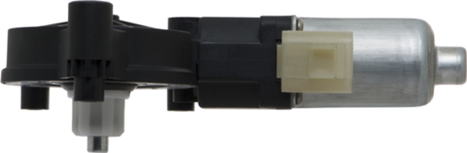 Top View of Front Left Power Window Motor ACI 82280