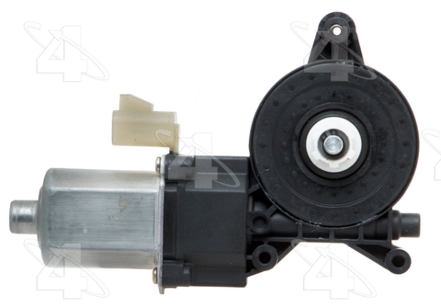 Angle View of Front Right Power Window Motor ACI 82281