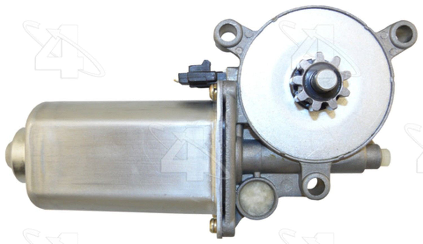 Angle View of Front Right Power Window Motor ACI 82979