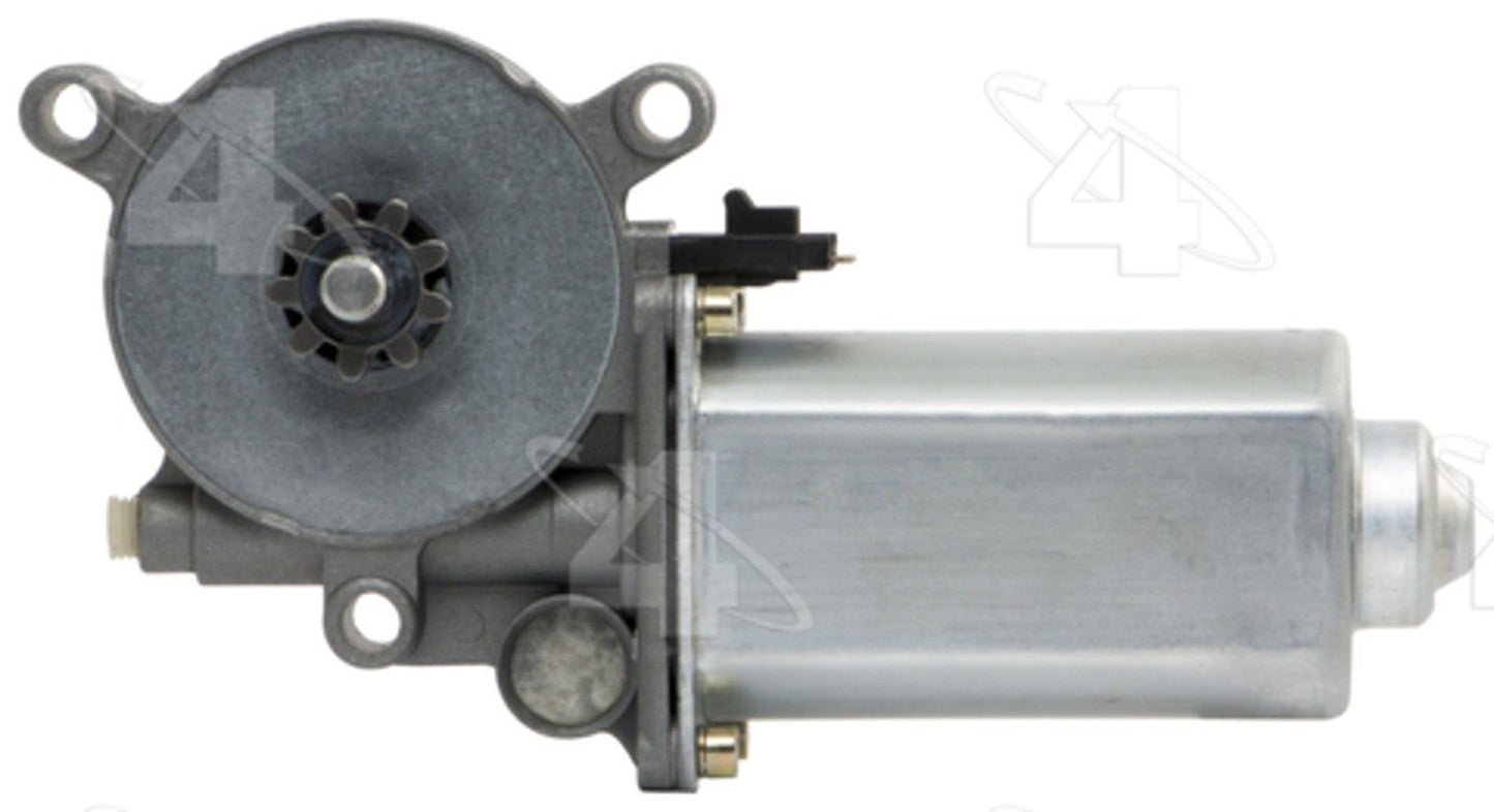 Angle View of Front Left Power Window Motor ACI 82980