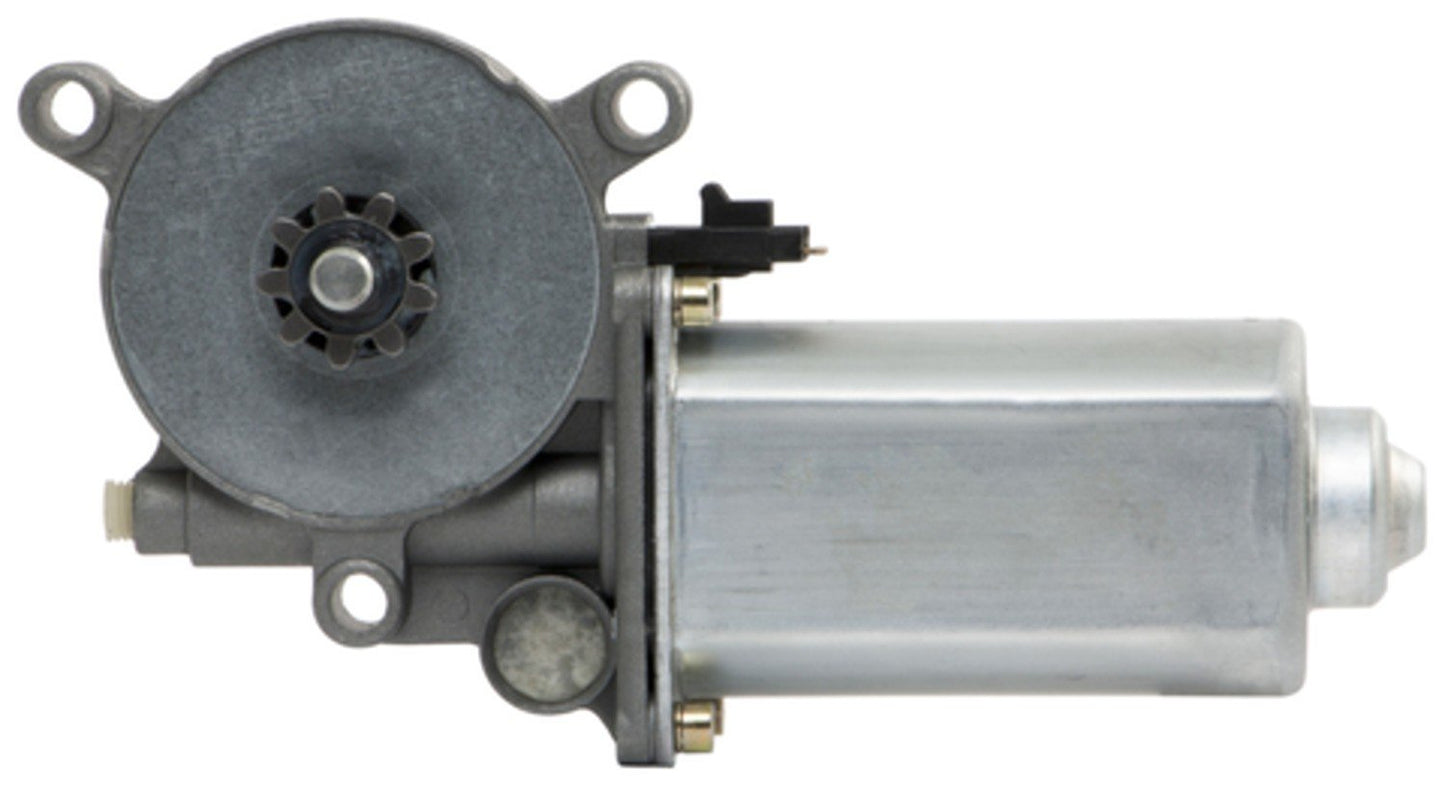 Front View of Front Left Power Window Motor ACI 82980