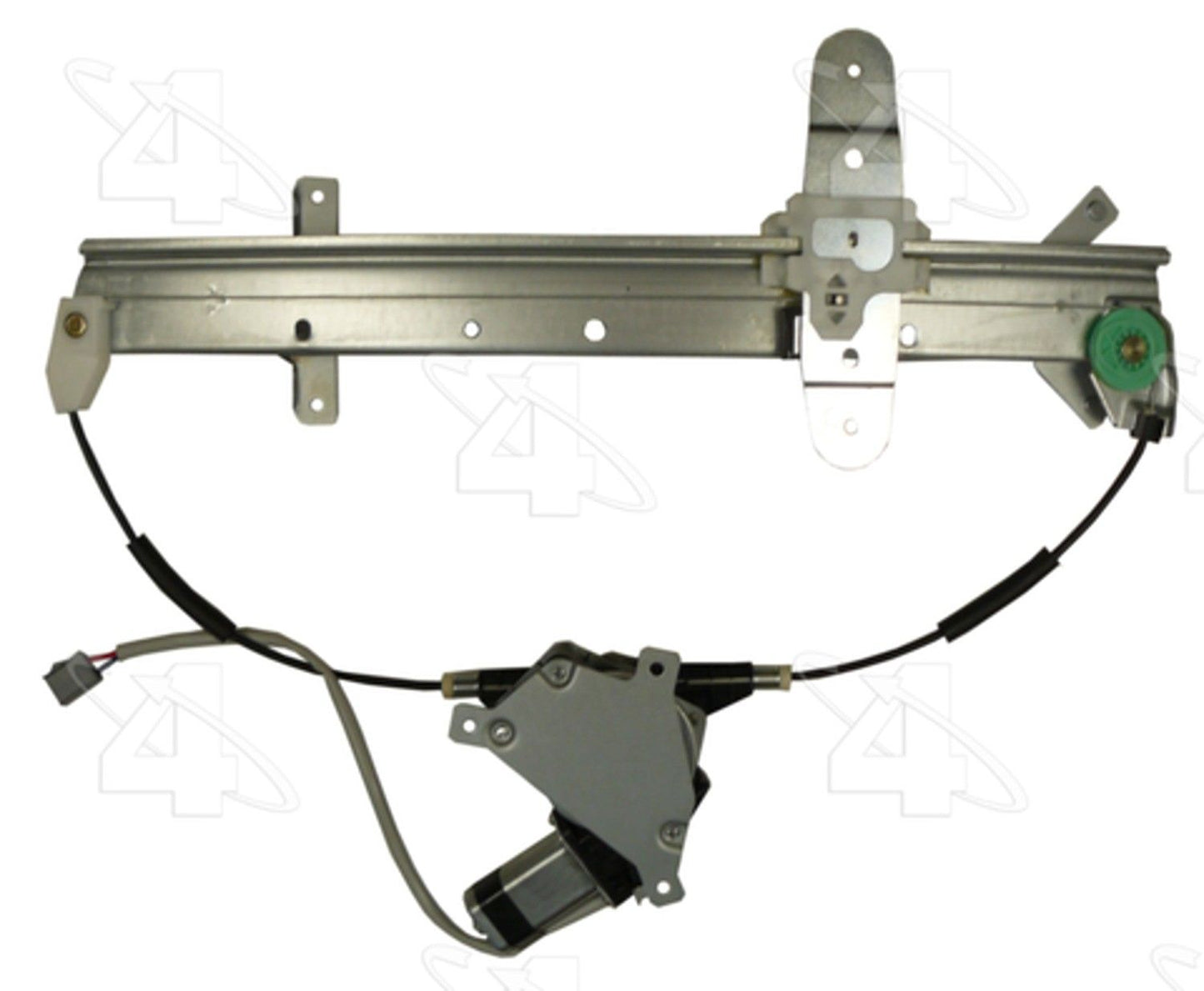 Angle View of Rear Right Power Window Motor and Regulator Assembly ACI 83149