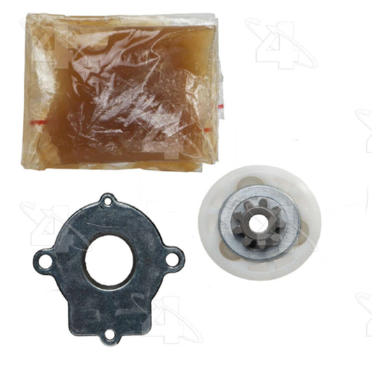 Angle View of Front Left Power Window Motor Gear Kit ACI 84634