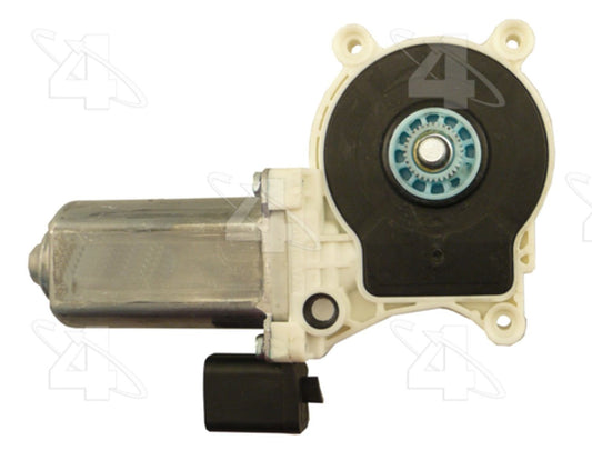 Angle View of Front Left Power Window Motor ACI 86967