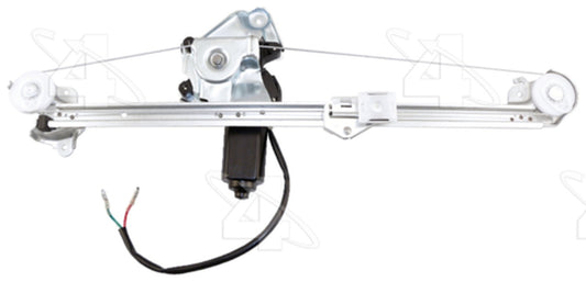 Angle View of Rear Left Power Window Motor and Regulator Assembly ACI 88022