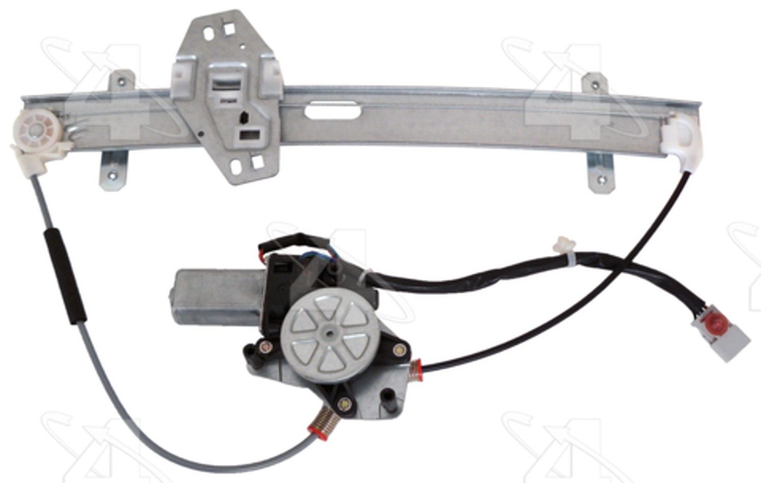 Front View of Front Left Power Window Motor and Regulator Assembly ACI 88154