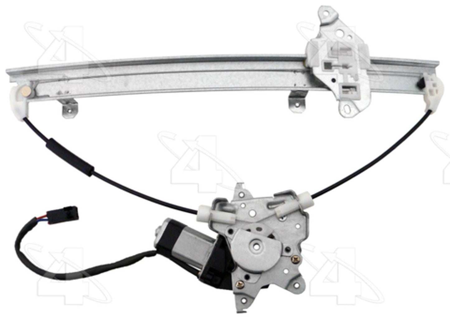 Angle View of Front Left Power Window Motor and Regulator Assembly ACI 88220