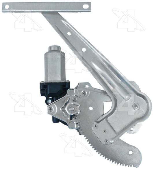 Angle View of Rear Right Power Window Motor and Regulator Assembly ACI 88239