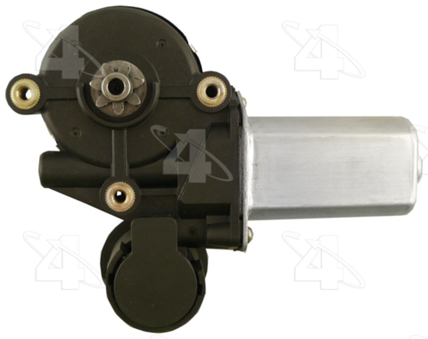 Angle View of Front Right Power Window Motor ACI 88395