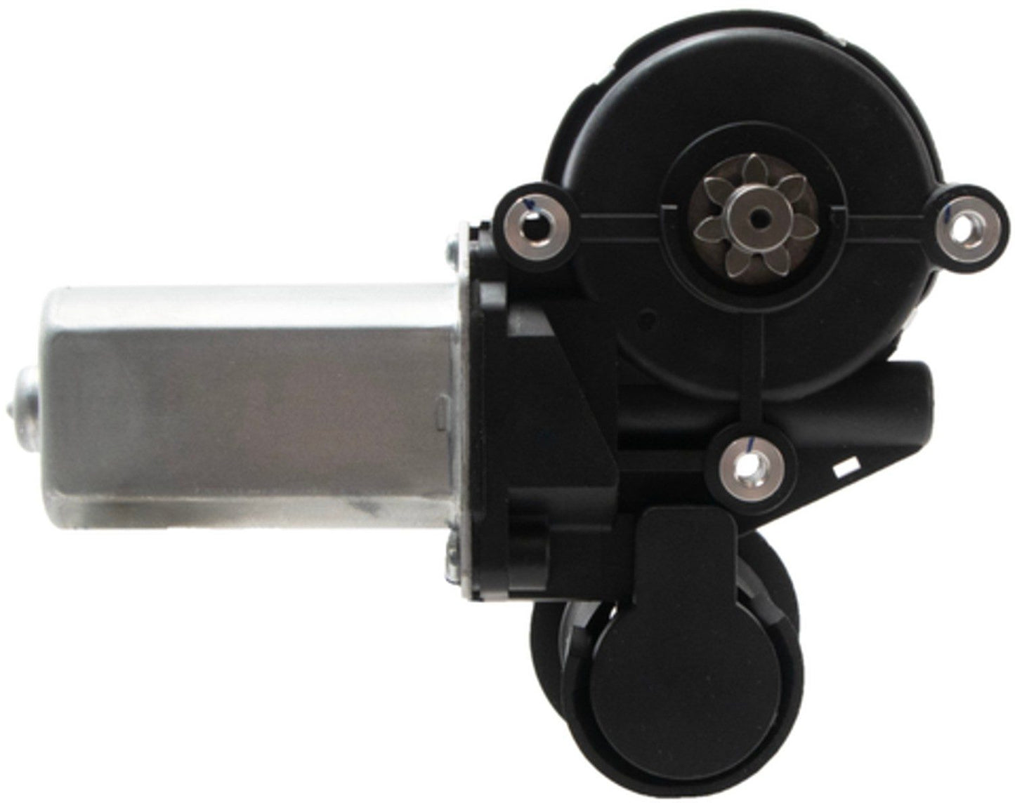 Front View of Front Right Power Window Motor ACI 88395