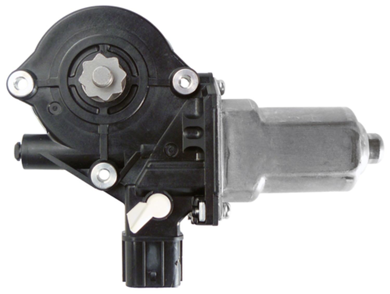 Front View of Front Left Power Window Motor ACI 88516