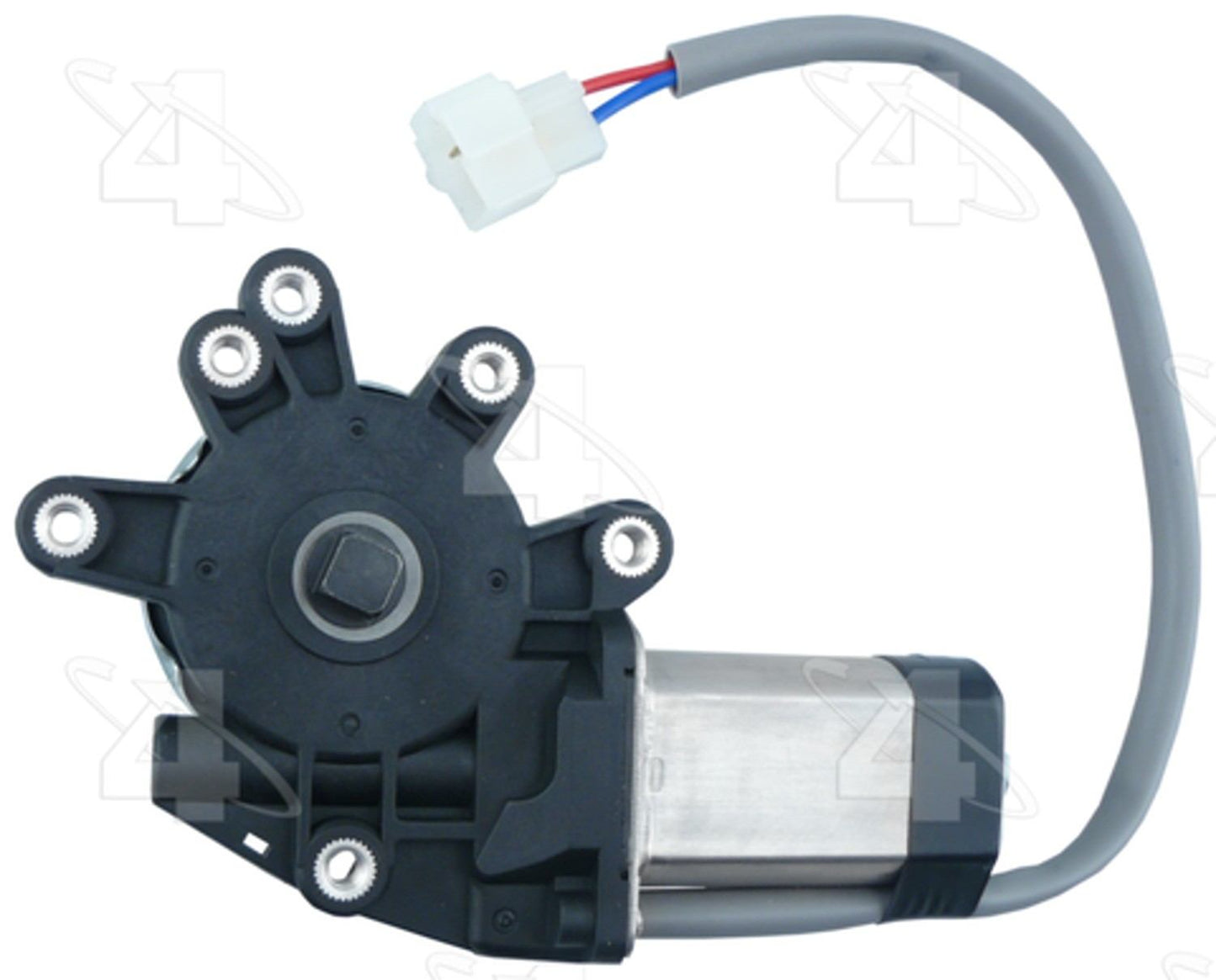 Angle View of Front Right Power Window Motor ACI 88863