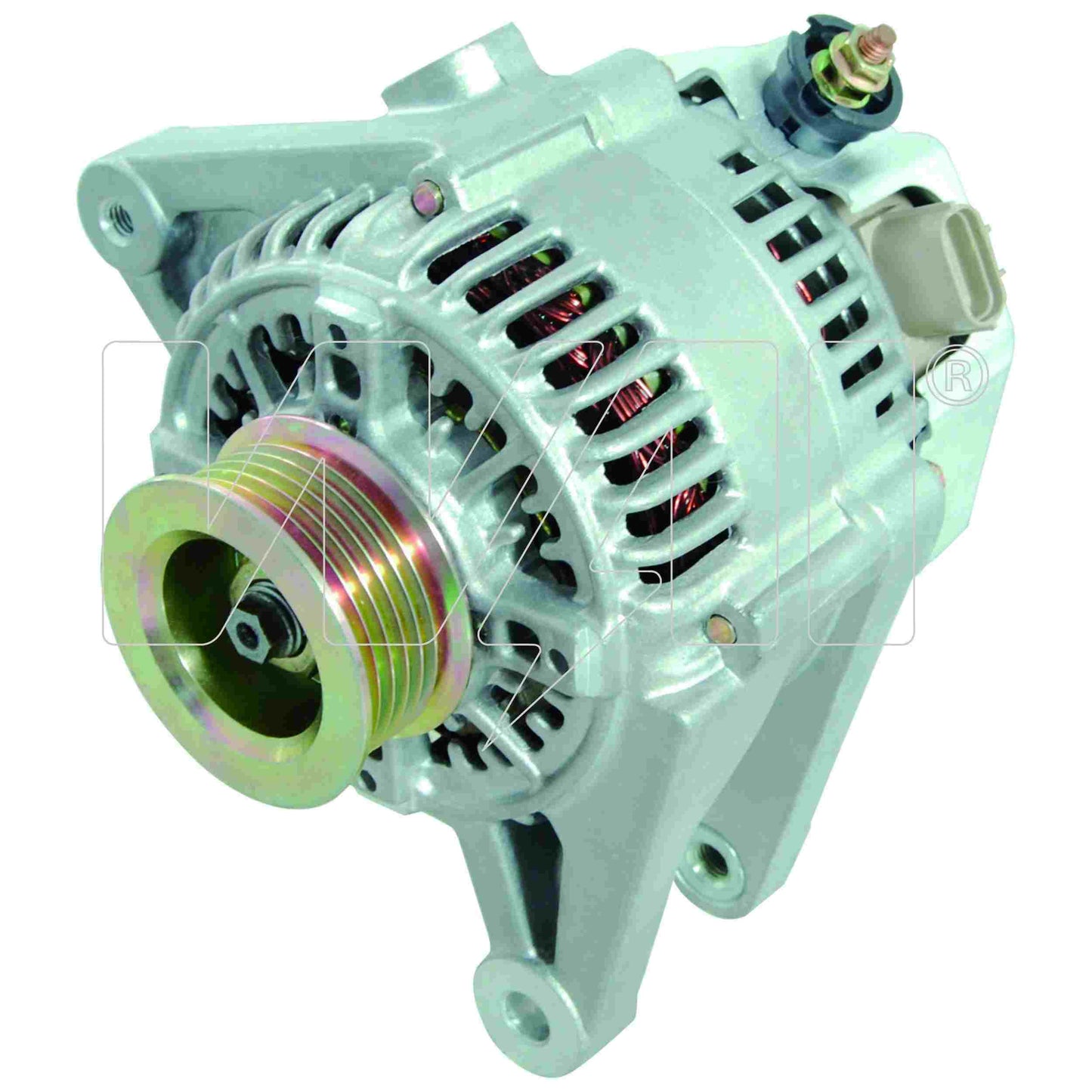 Front View of Alternator WAI 13878N