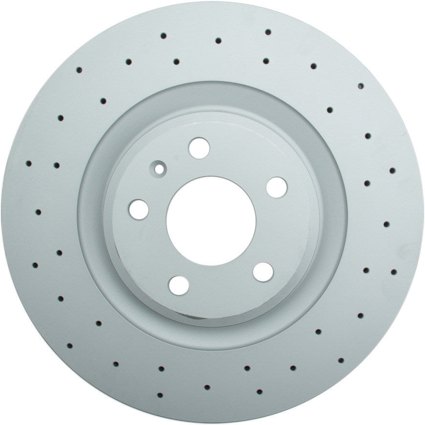 Front View of Disc Brake Rotor ZIMMERMANN 100333252