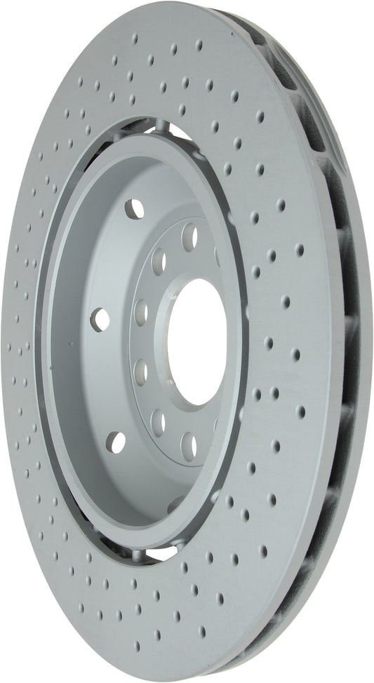 Angle View of Disc Brake Rotor ZIMMERMANN 100334170