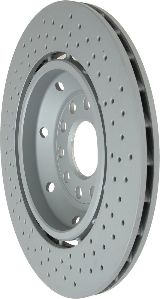 Angle View of Disc Brake Rotor ZIMMERMANN 100334270