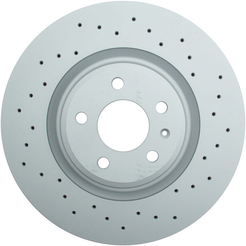 Front View of Disc Brake Rotor ZIMMERMANN 100335652