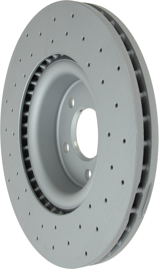 Angle View of Disc Brake Rotor ZIMMERMANN 100337852