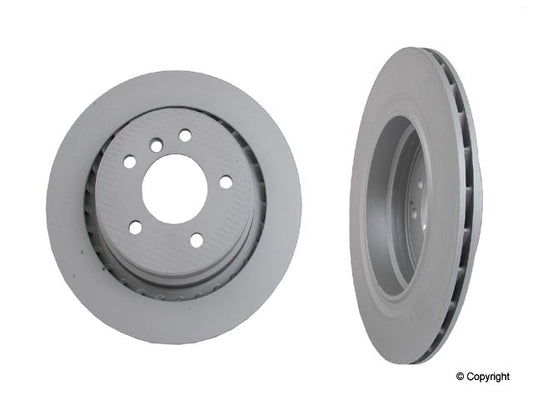 Front View of Disc Brake Rotor ZIMMERMANN 150129220