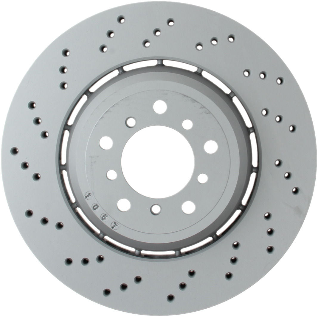 Front View of Disc Brake Rotor ZIMMERMANN 150345770